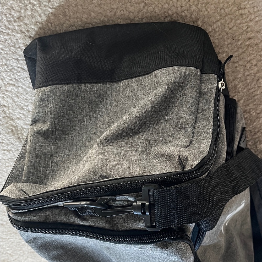 Brand New YMCA Gray Duffel Bag - Picture 3 of 4